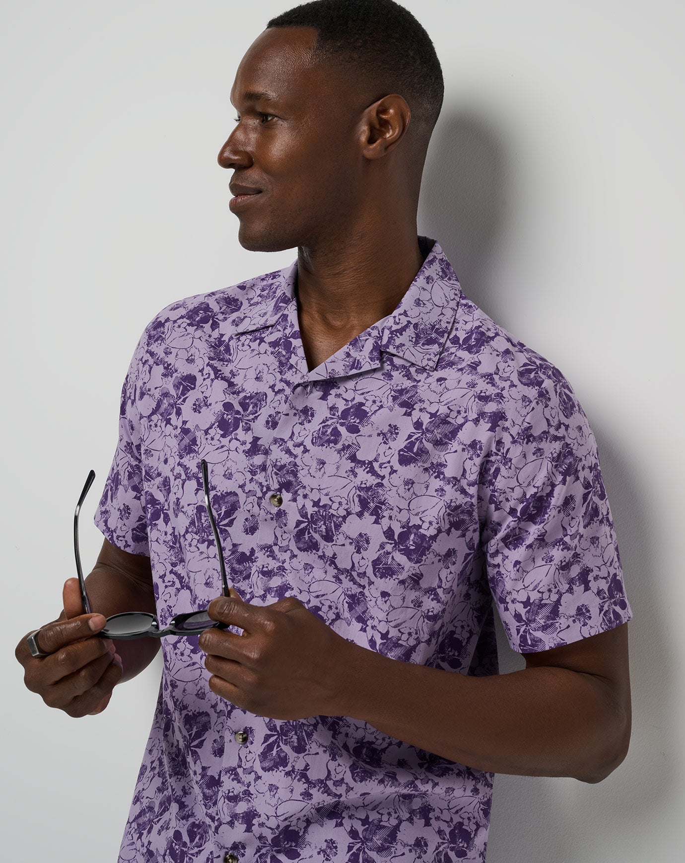 Phoning In Button-Up