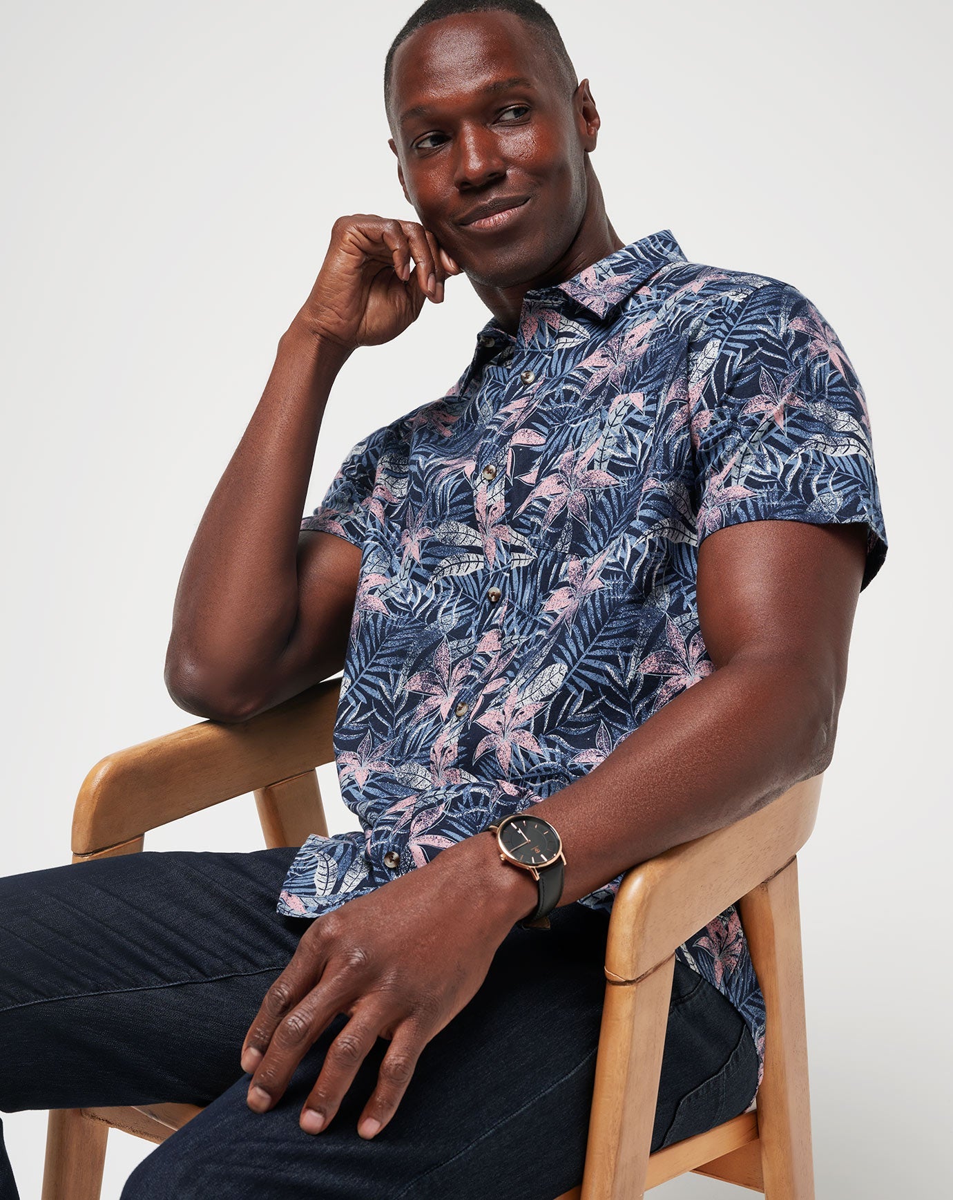 Shoot The Channel Button-Up