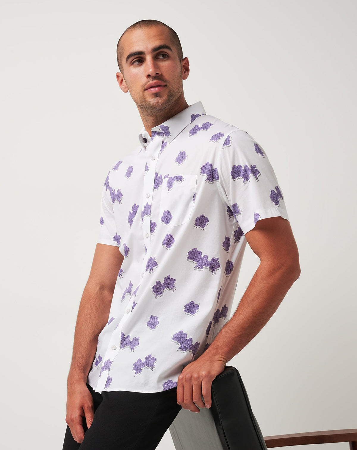 Hit The Books Button-Up