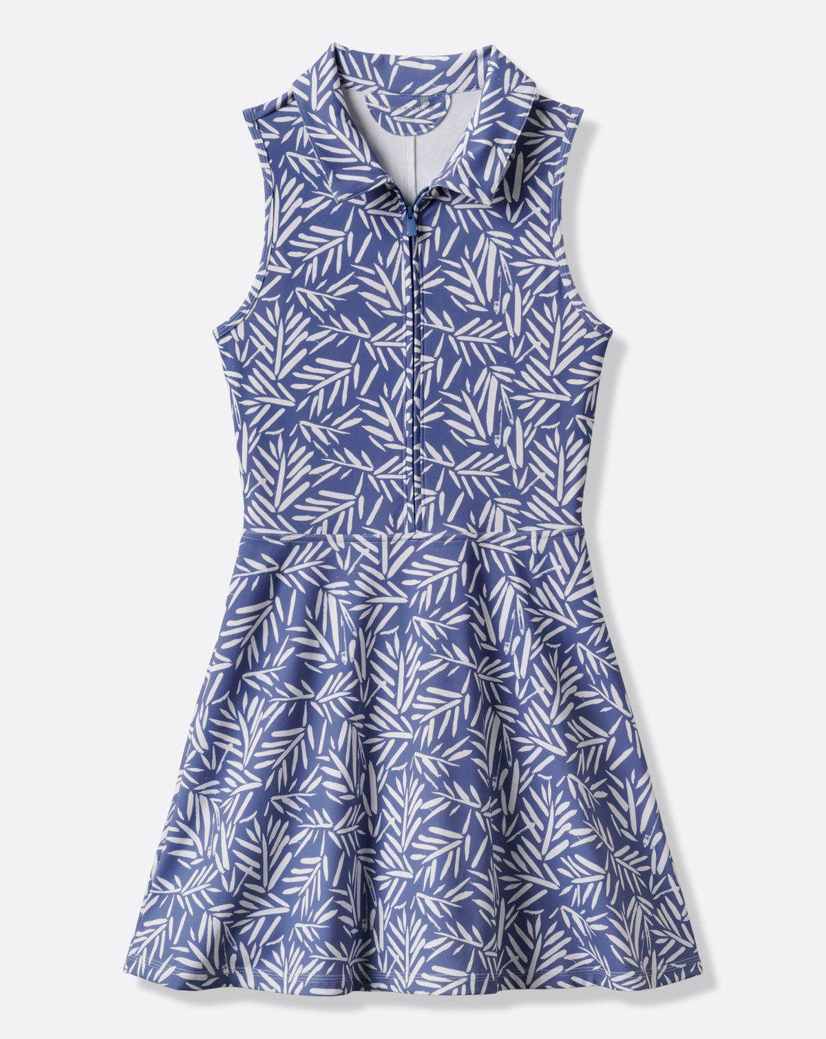 Moveknit Printed Sleeveless Zip Dress 2.0