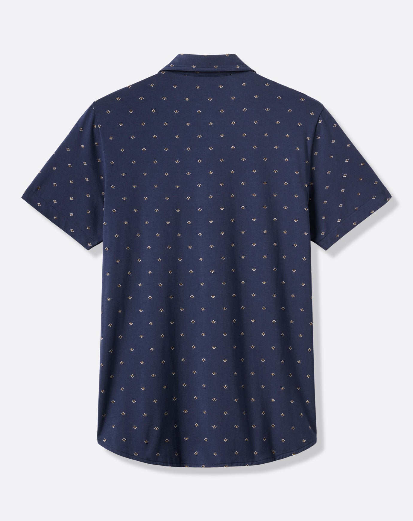 Comfortknit Geo Button-Up