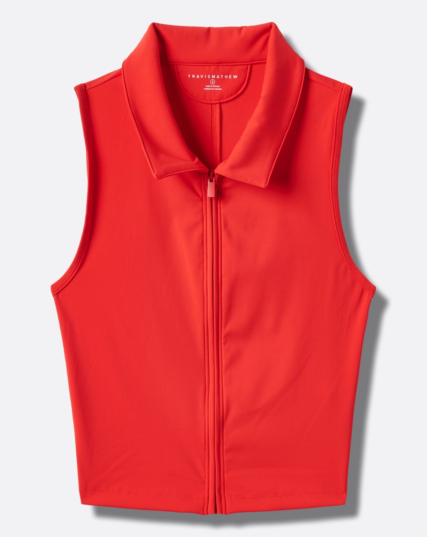 Moveknit Sleeveless Zip Polo