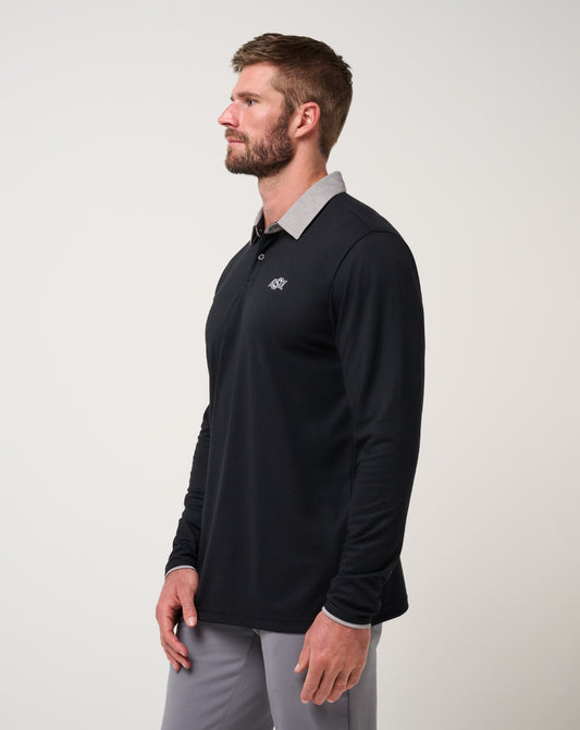 OSU Varsity Vintage Long Sleeve Polo