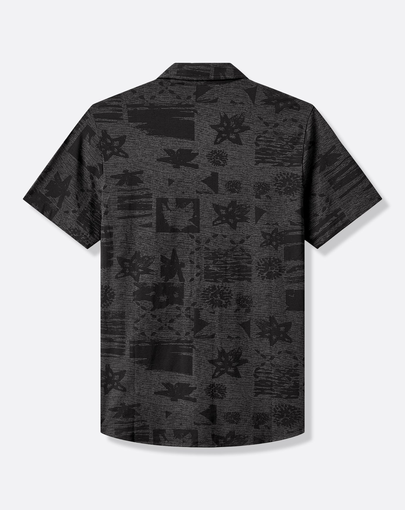 Knit Gravitation Button-Up