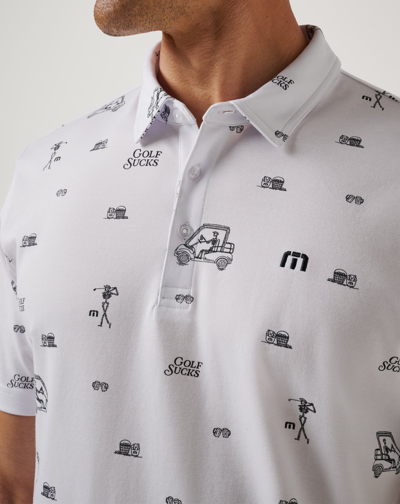 Golf Sucks Polo