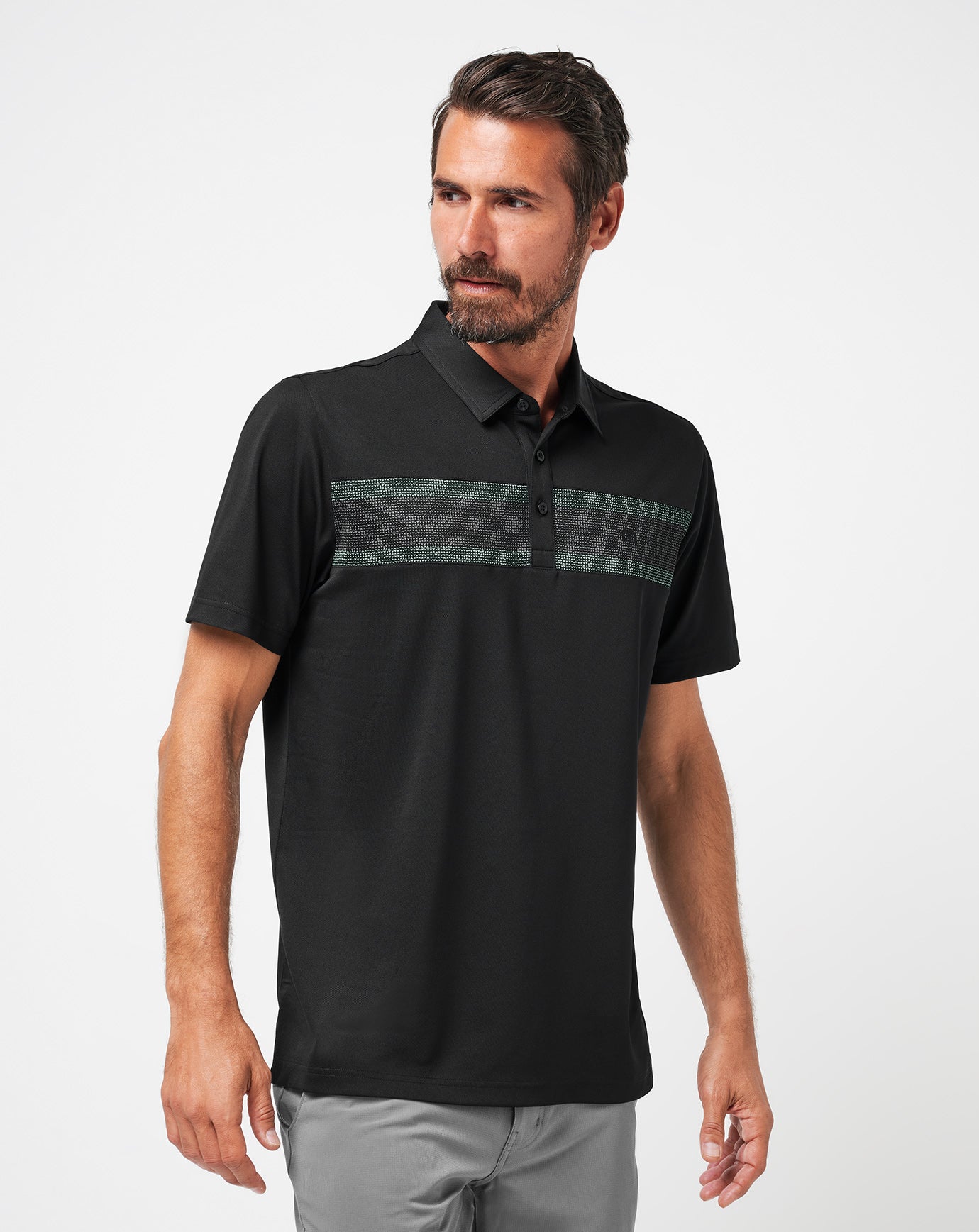 Good Good Chest Stripe Polo