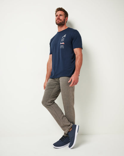 Atlanta Braves Sunset Slam Tee