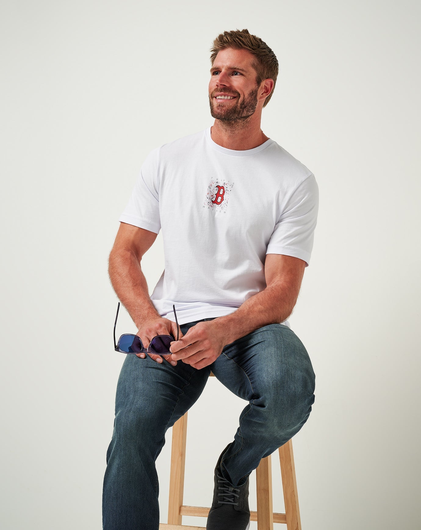 Boston Red Sox In The Dugout Tee