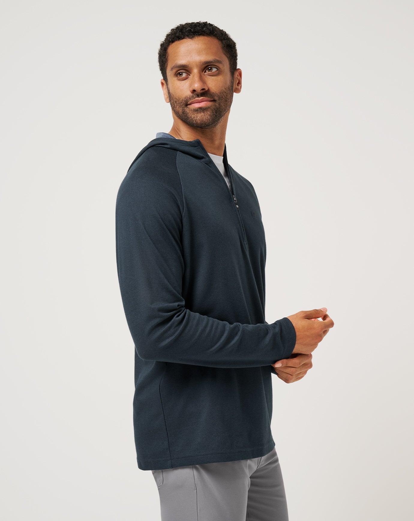 Country Hopping Hooded Quarter Zip
