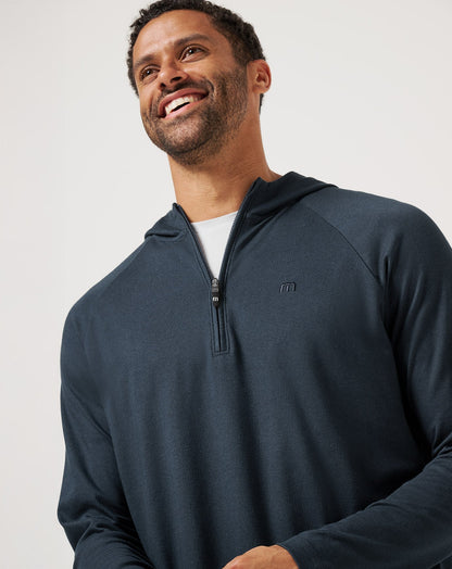 Country Hopping Hooded Quarter Zip