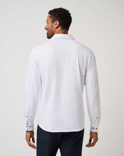 Comfortknit TM Social Club Button-Up