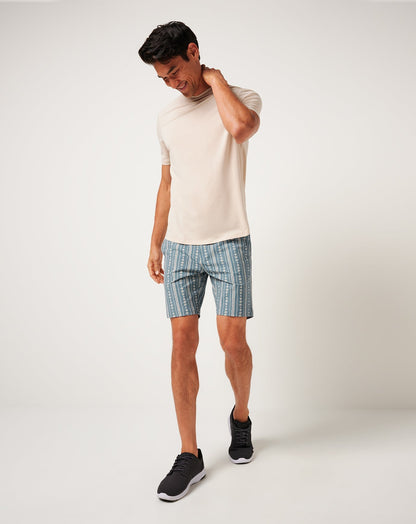 Tech Chino Print Short 8In