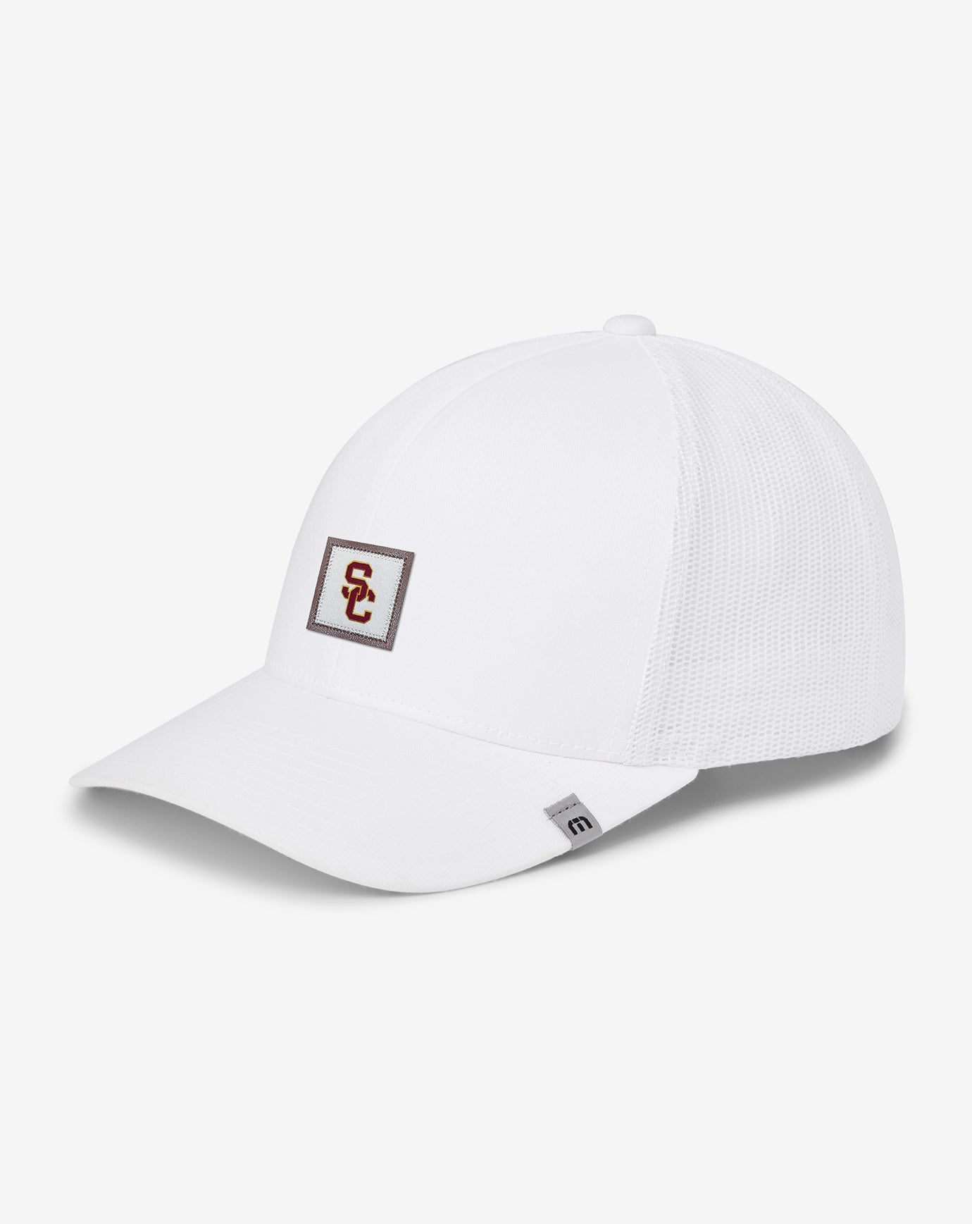 USC Leather Patch Snapback Hat