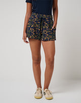 Navy Blazer Floral Multi