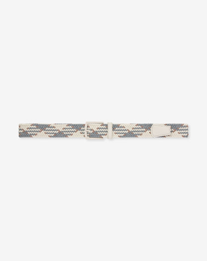 Time Zoned Stretch Woven Belt