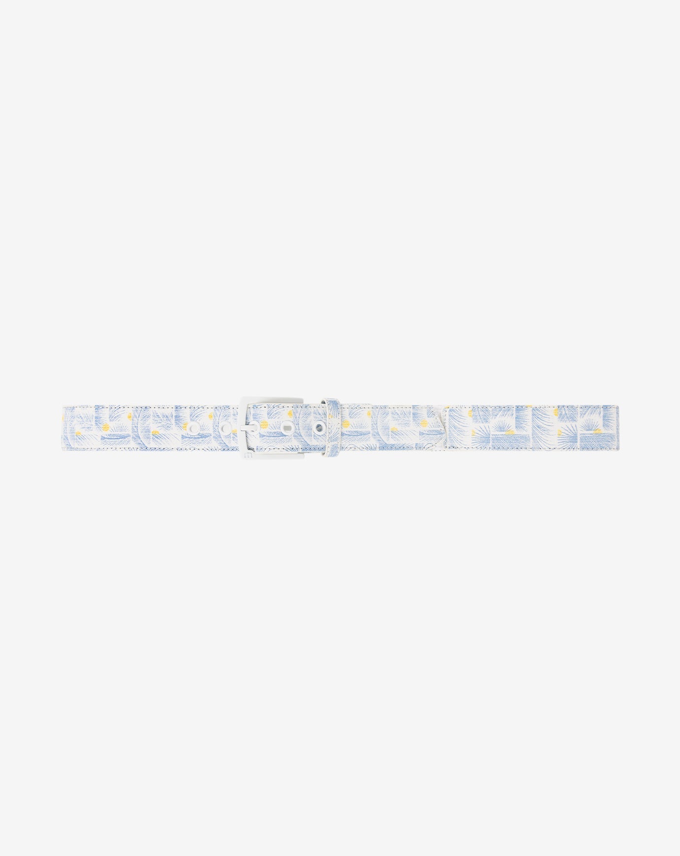 Coconut Mojito Canvas Stretch Belt