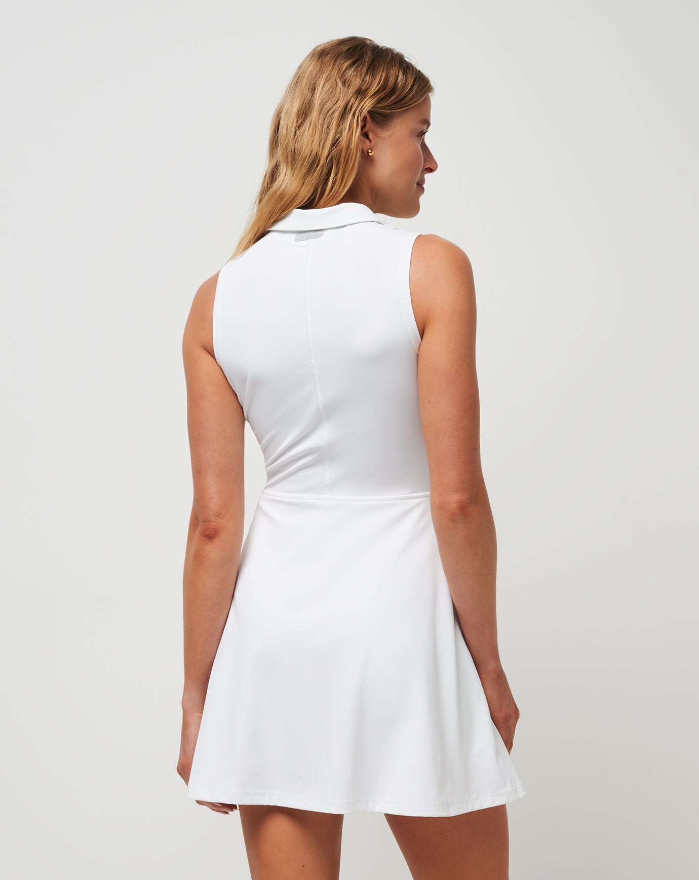 Moveknit Sleeveless Polo Dress