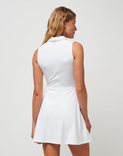 Moveknit Sleeveless Polo Dress