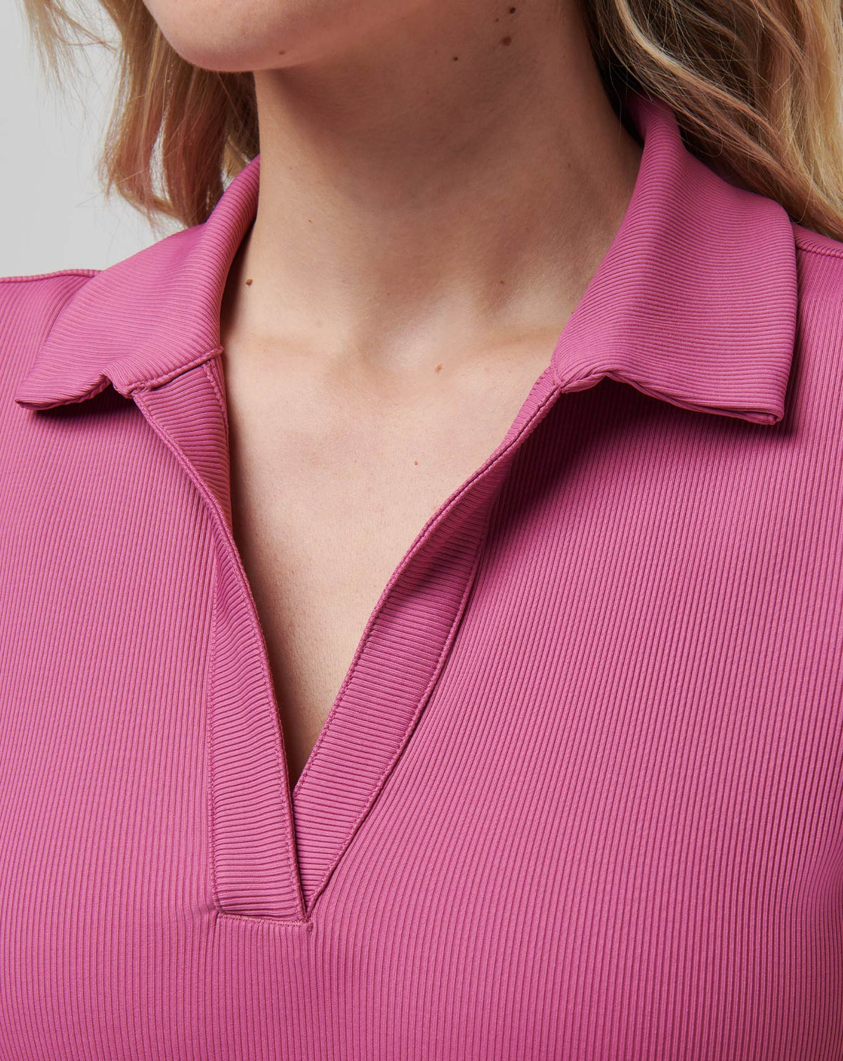 Moveknit Vneck Polo