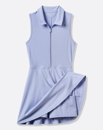 Moveknit Sleeveless Polo Dress 2.0