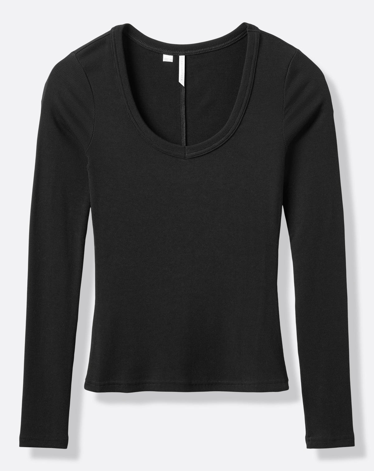 Cloud Rib Long Sleeve Top