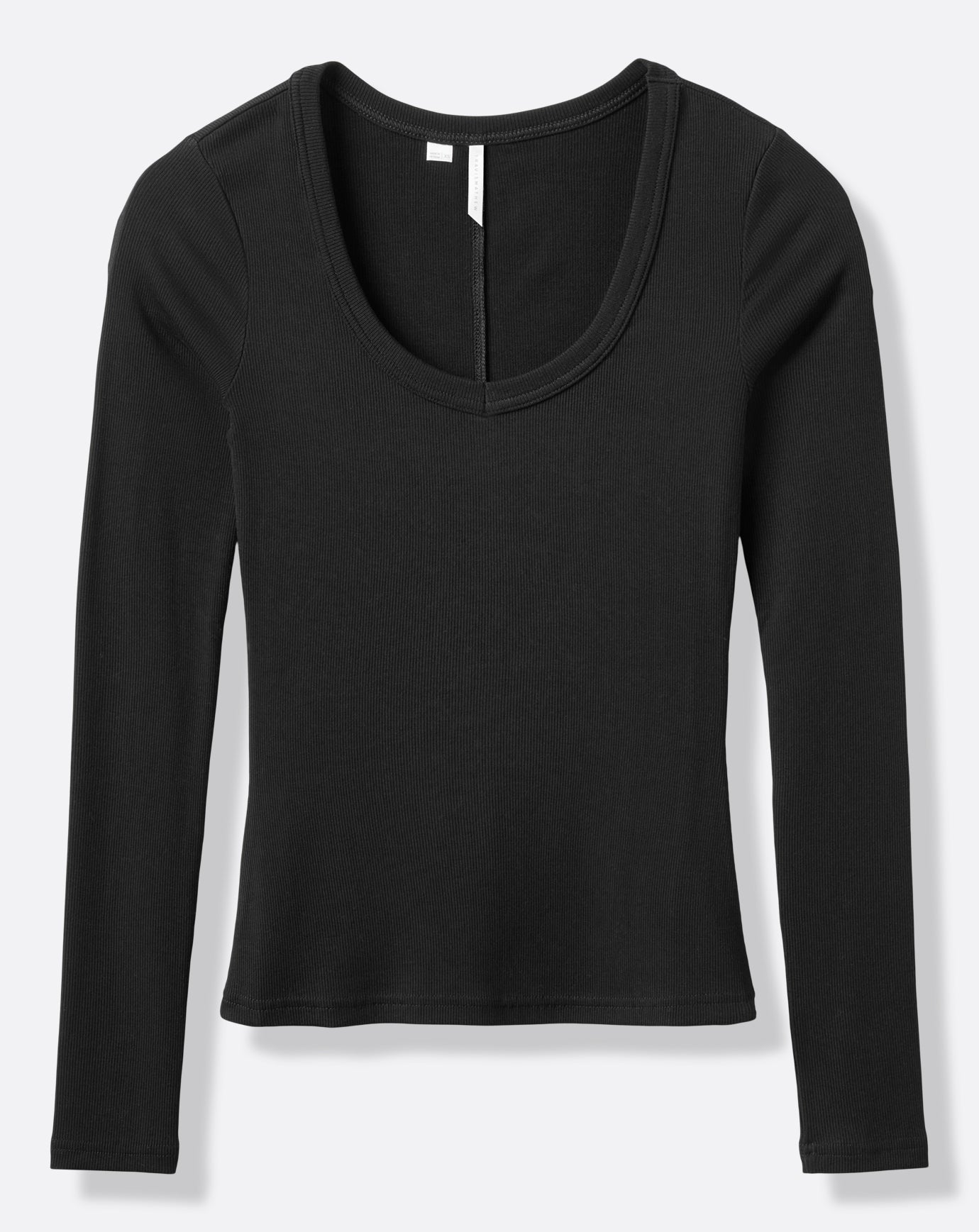 Cloud Rib Long Sleeve Top