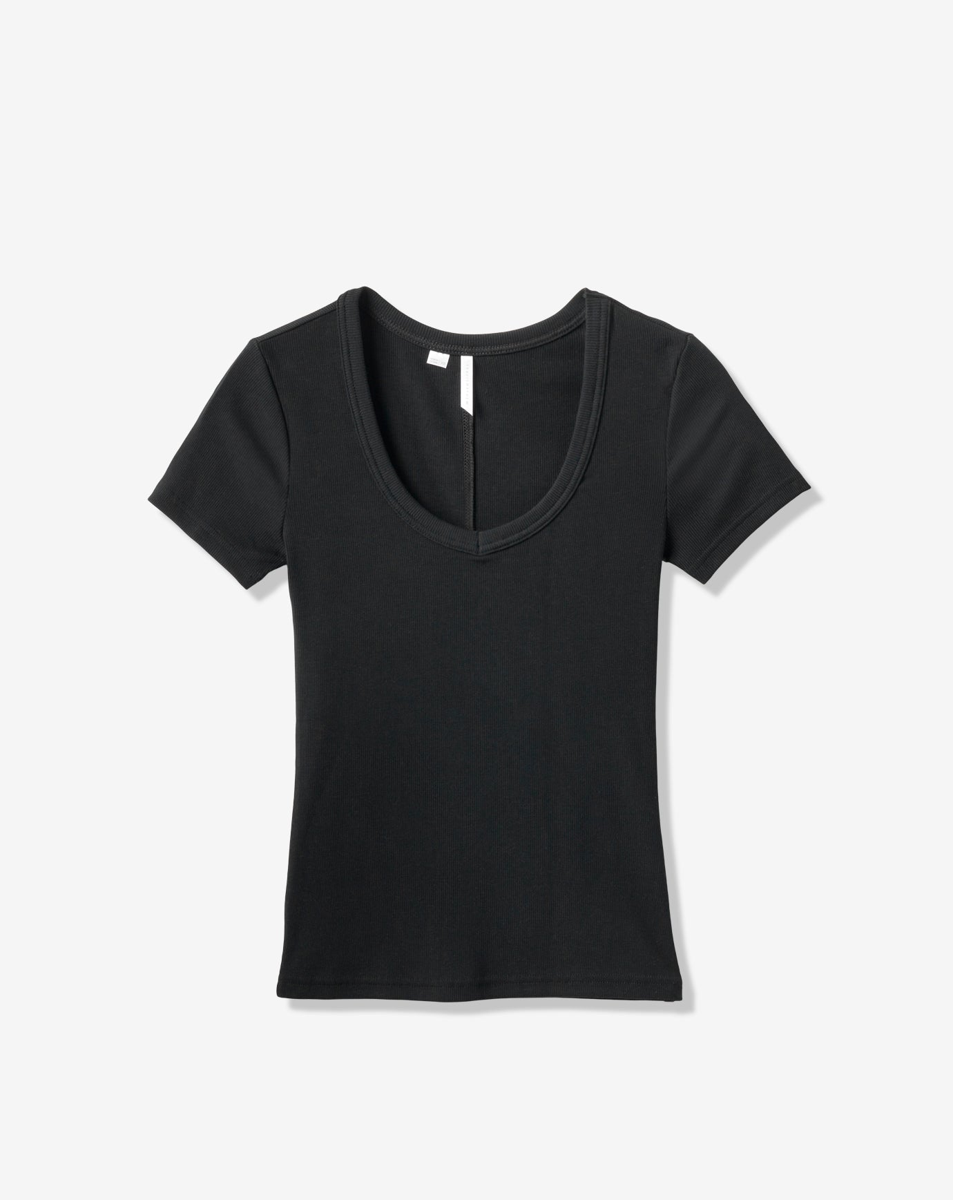 Cloud Rib Short Sleeve Top
