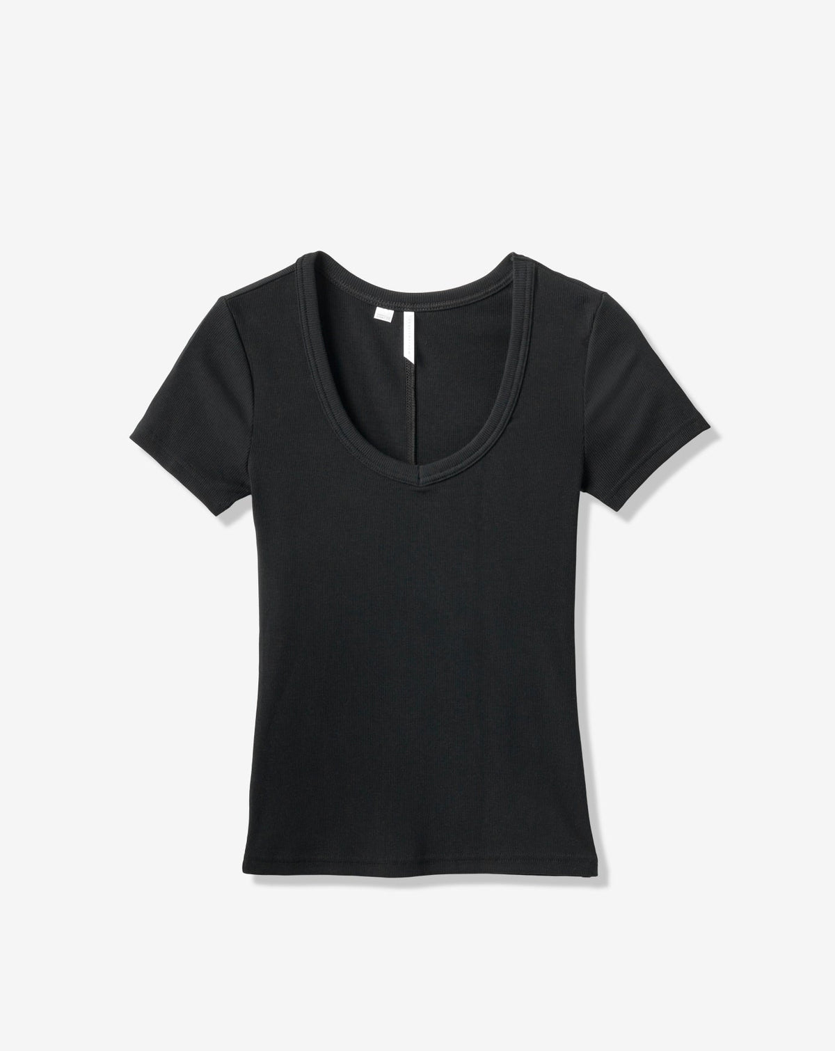 Cloud Rib Short Sleeve Top