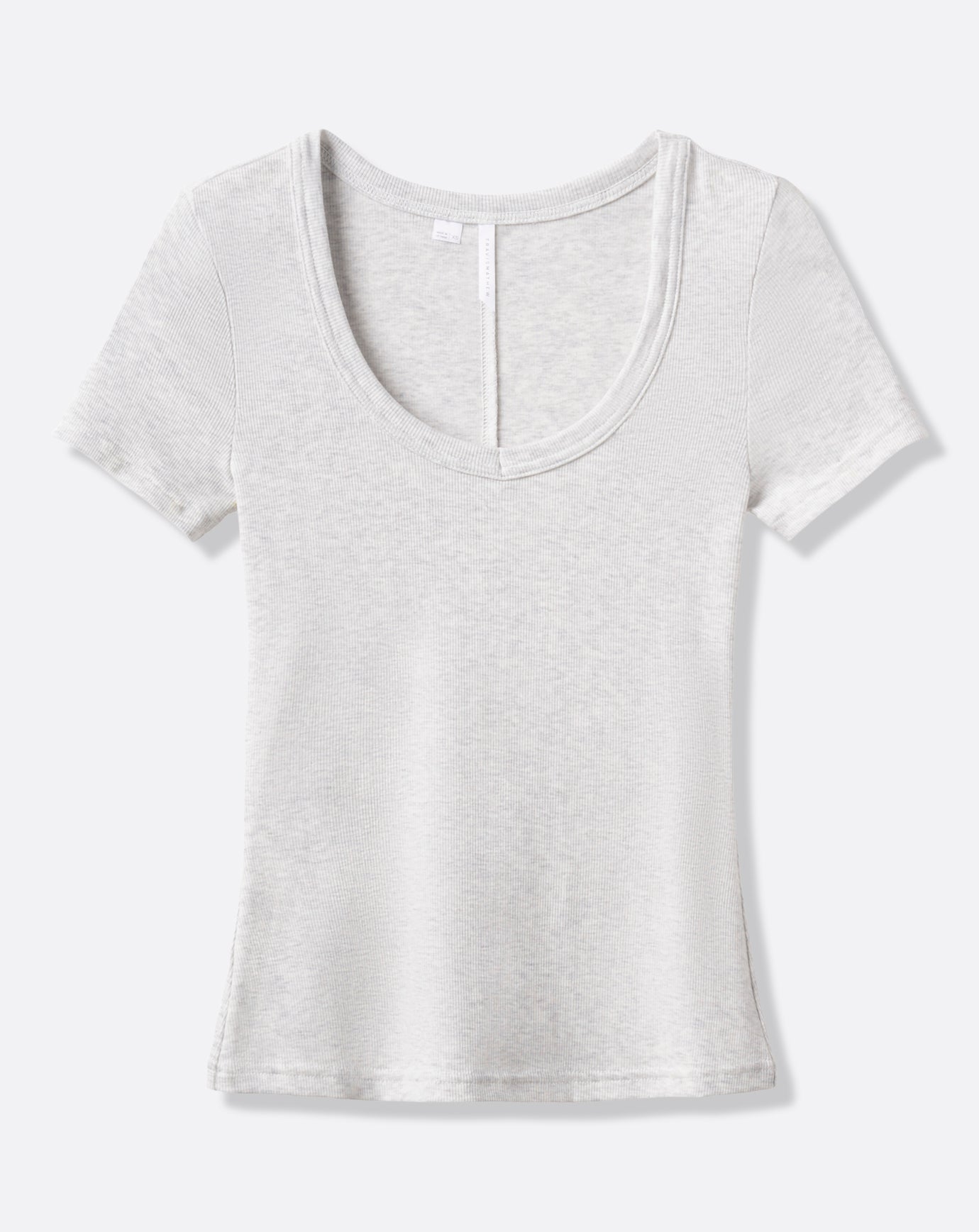 Cloud Rib Short Sleeve Top