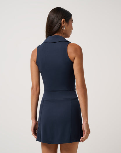 Friday Doubleknit Sleeveless Polo