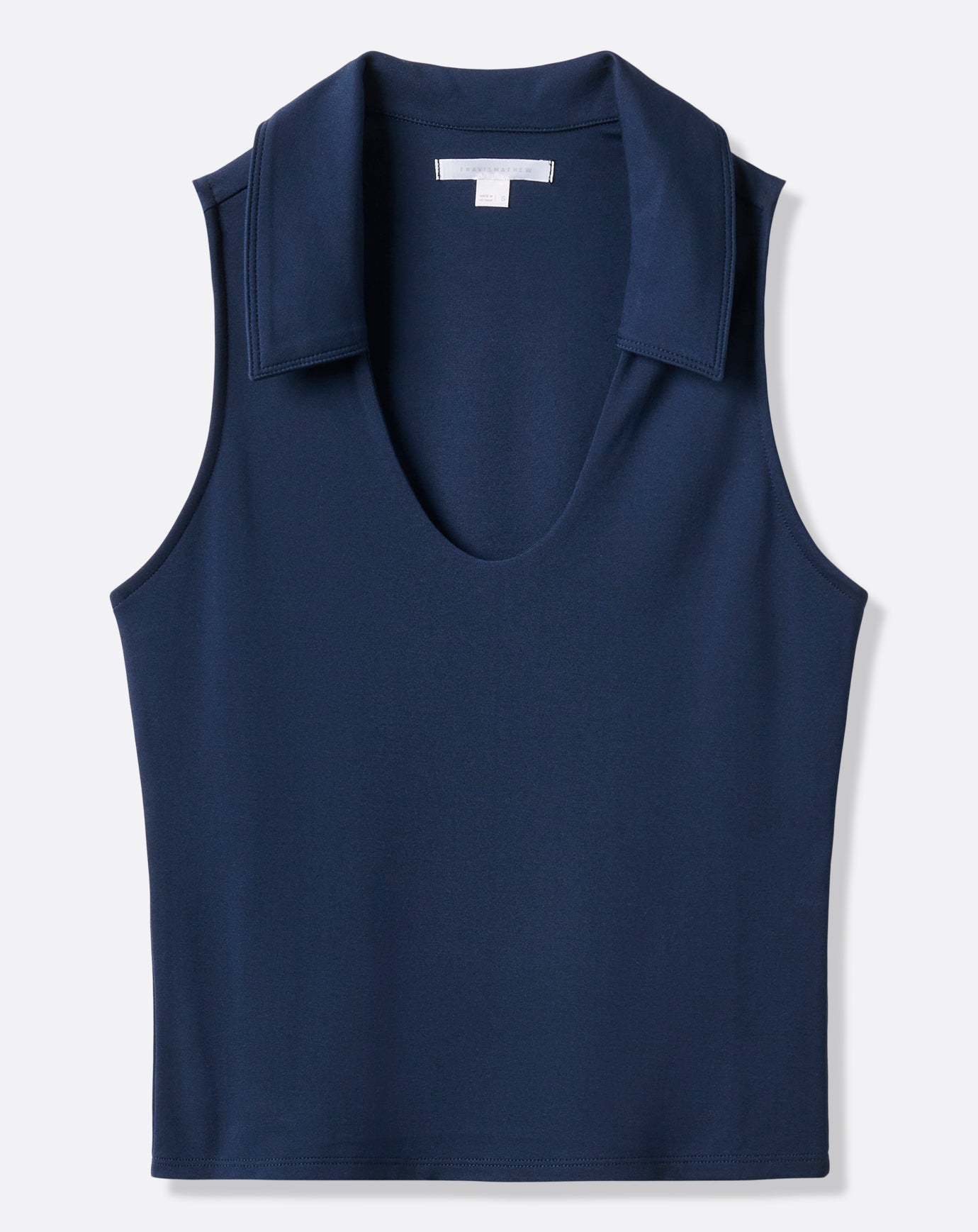 Friday Doubleknit Sleeveless Polo