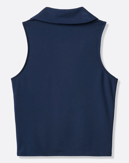 Friday Doubleknit Sleeveless Polo