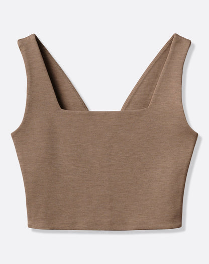 Friday Doubleknit Square Neck Tank