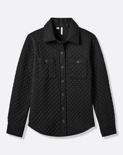 Diamond Quilted Shacket