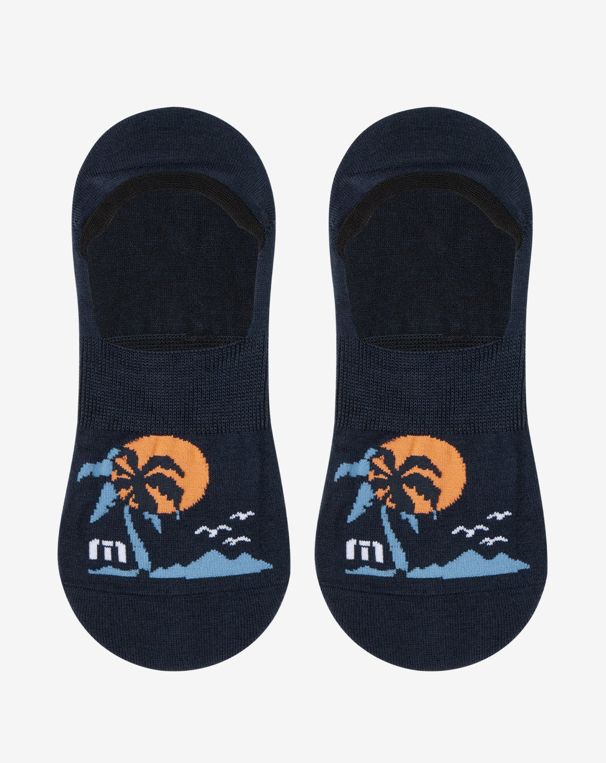South Seas Getaway No Show Sock