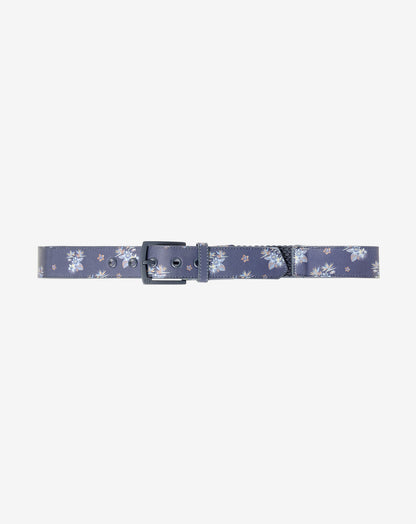 Ocean Flare Canvas Stretch Belt