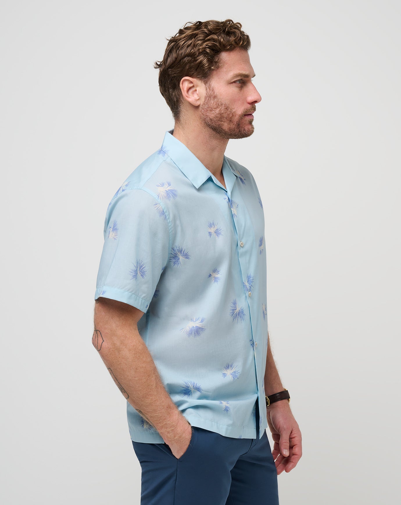 Casino Holiday Button-Up