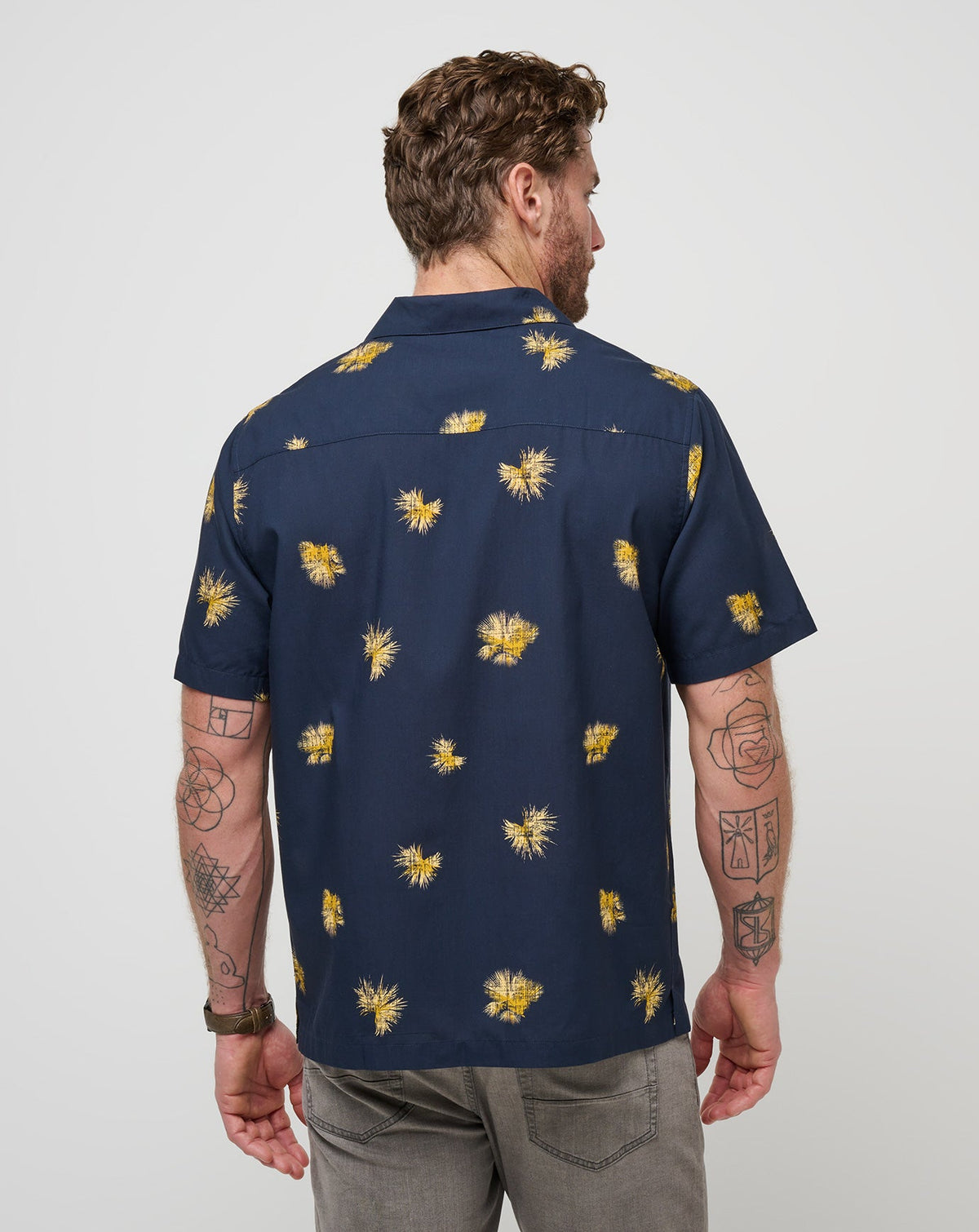Casino Holiday Button-Up