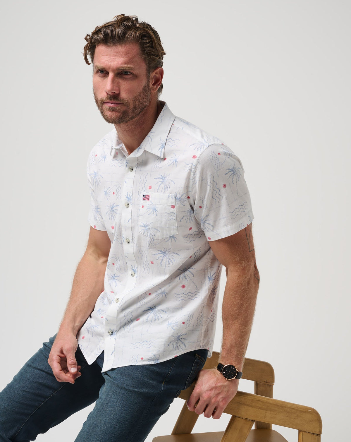 Lincoln Way Button-Up