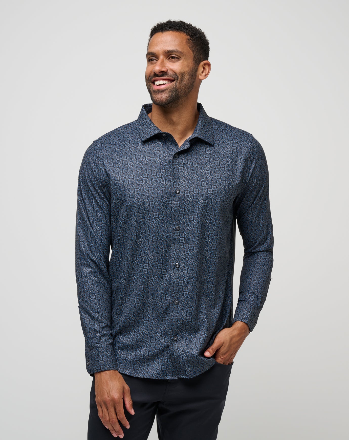 Country Mile Long Sleeve Button-Up