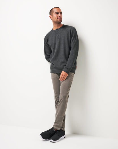 Storm Brew Cloud Waffle Henley