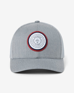 Heather Grey/Red