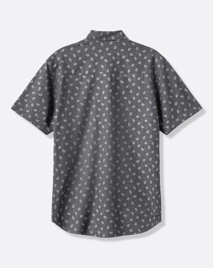Techwoven Grey Wind Button-Up
