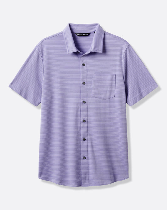 Knit Trip To The City Button-Up