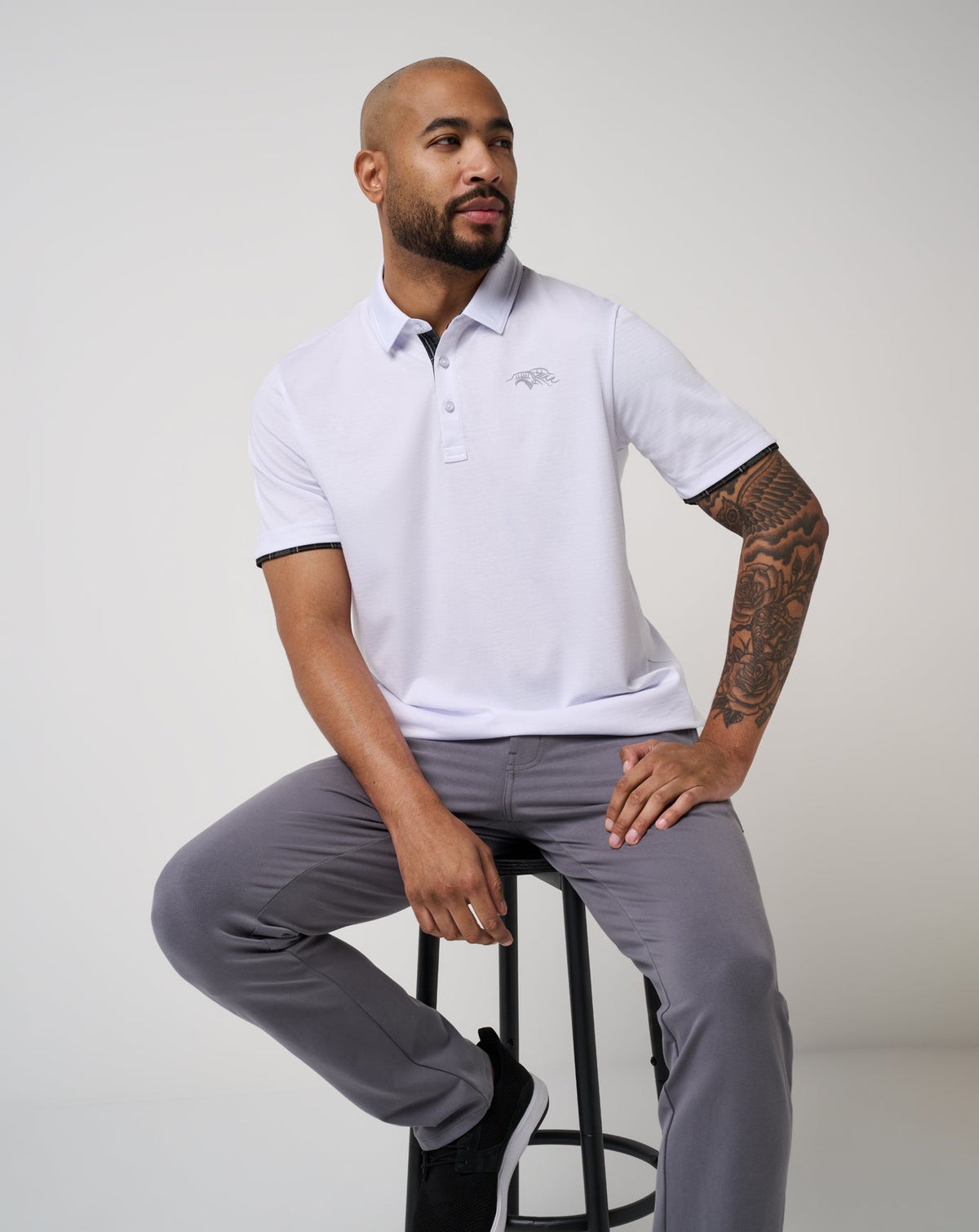 St Andrews Undercheck Polo