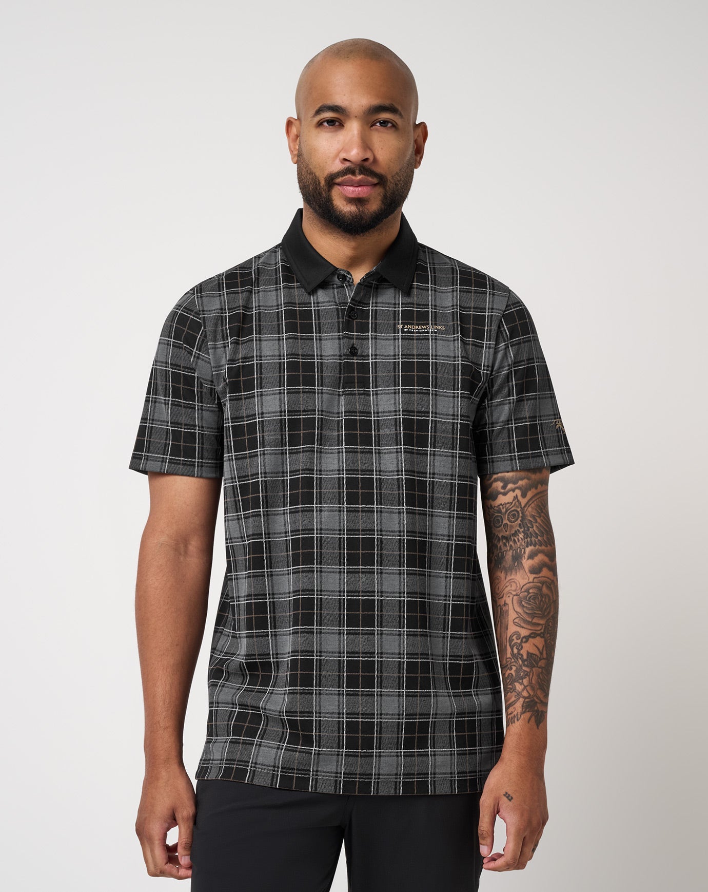 St Andrews Tartan Polo