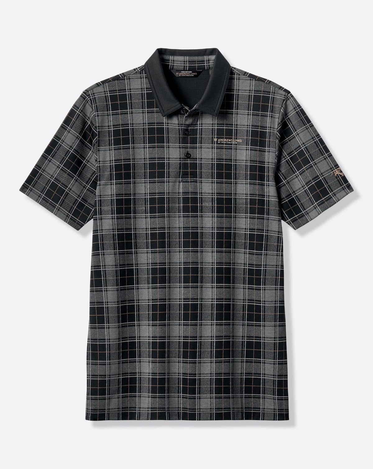 St Andrews Tartan Polo