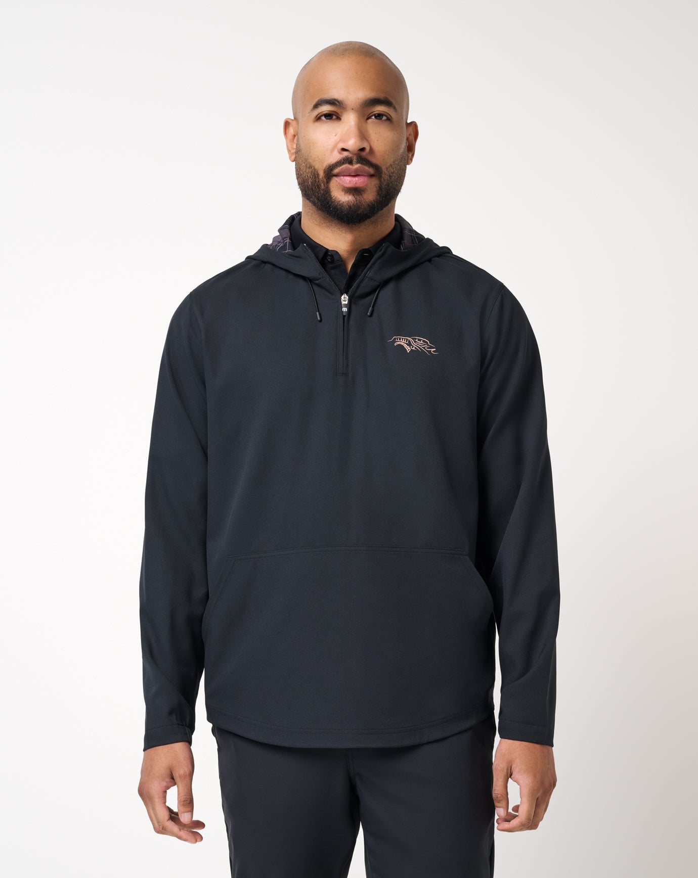 St Andrews Sevens Highland Hooded Quarter Zip
