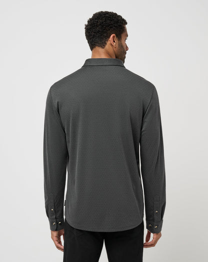 Handsome Town Long Sleeve Polo