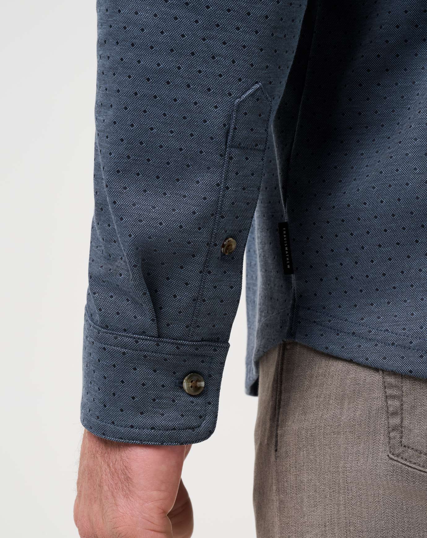 Handsome Town Long Sleeve Polo